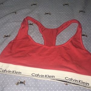Calvin Klein sports bra